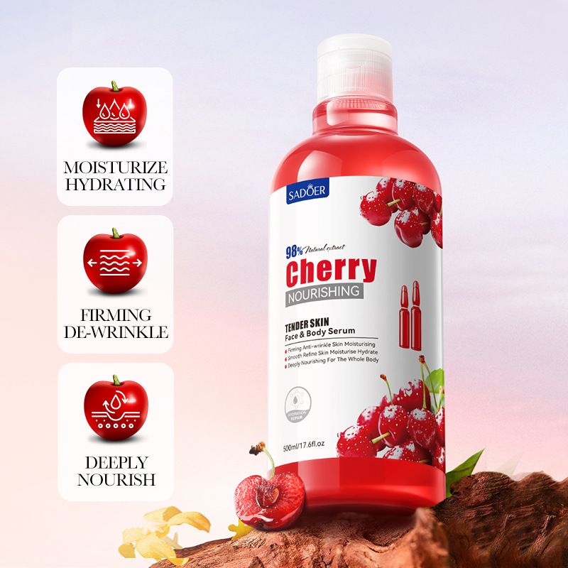 6PCS/ Free Get Gift 5pcs-Natural Plants Serum Sadoer Skin Care - Moisturize Hydrating Brightening Whitening Acne Treatment Firming Anti-wrinkle Nourish Anti-dark Repair Skin Salicylic Acid Niacinamide