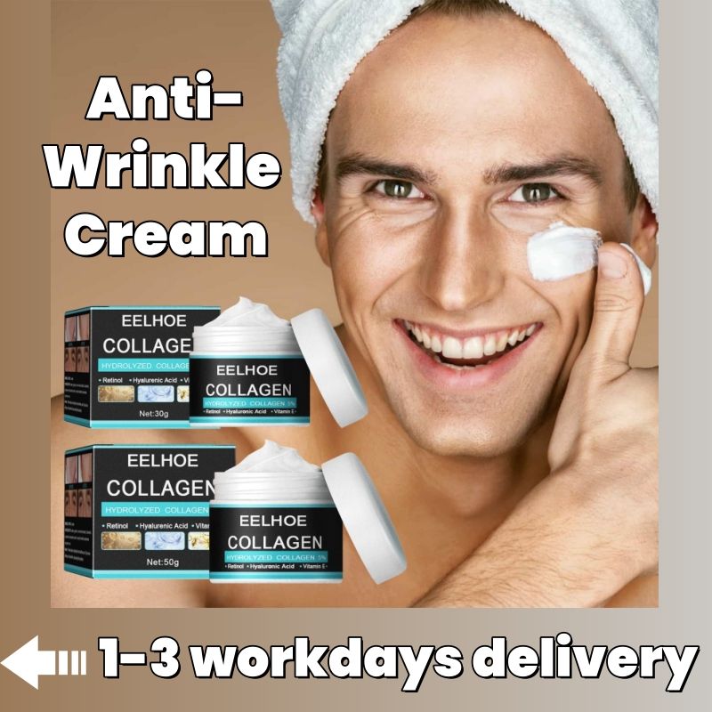 Collagen Cream for Eliminate Wrinkles,Face Moisturizer Cream,Anti-wrinkle Cream,Reduce Fine Lines and Dryness,Day & Night Skin Care Skin Tightening Cream，Suitable for Both Men and Women