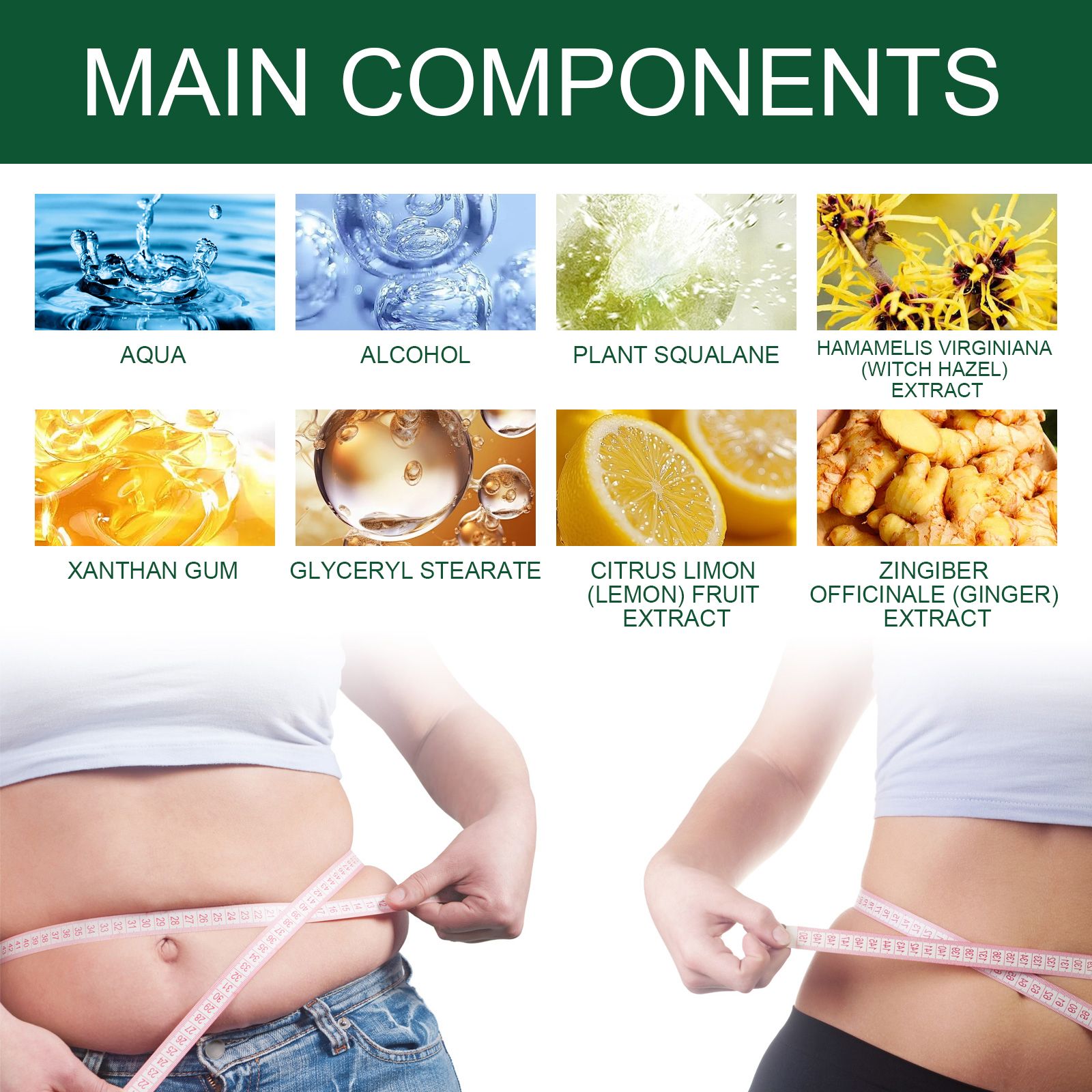 Ginger Fat Burning Cream,Slimming Cream,Anti Cellulite Cream,Full Body Slimming Weight Loss Cream Perfect for Cellulite,Tightening & Slimming，Weight Loss Belly, Firming Gel, Slimming Fat Burning Cream
