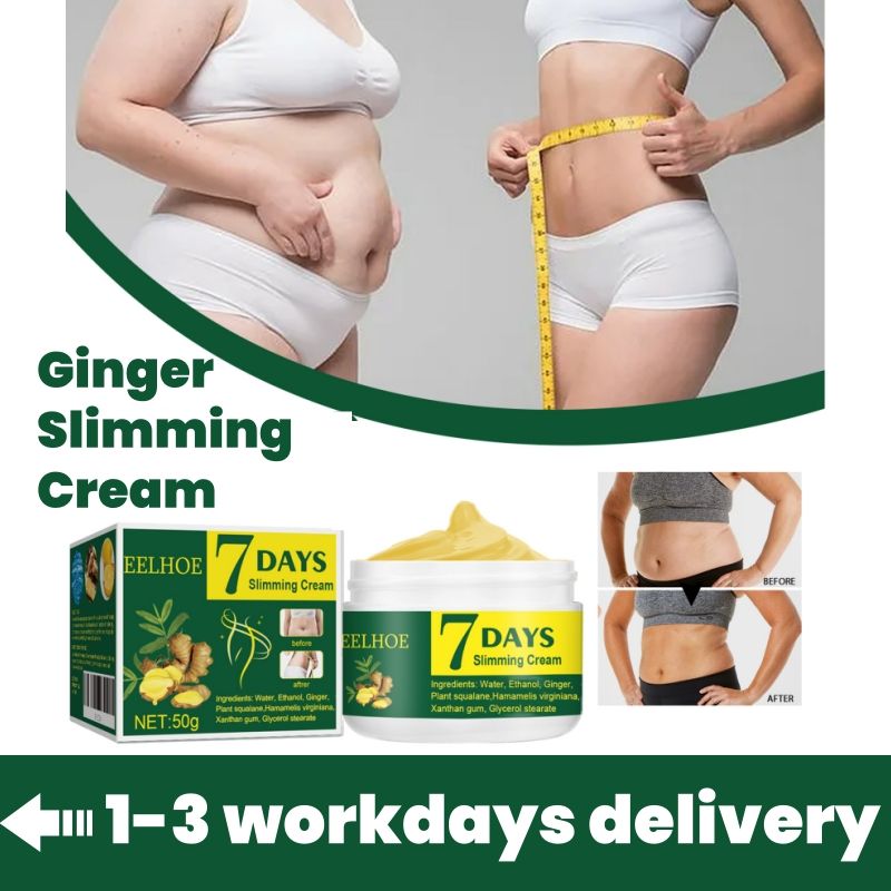 Ginger Fat Burning Cream,Slimming Cream,Anti Cellulite Cream,Full Body Slimming Weight Loss Cream Perfect for Cellulite,Tightening & Slimming，Weight Loss Belly, Firming Gel, Slimming Fat Burning Cream