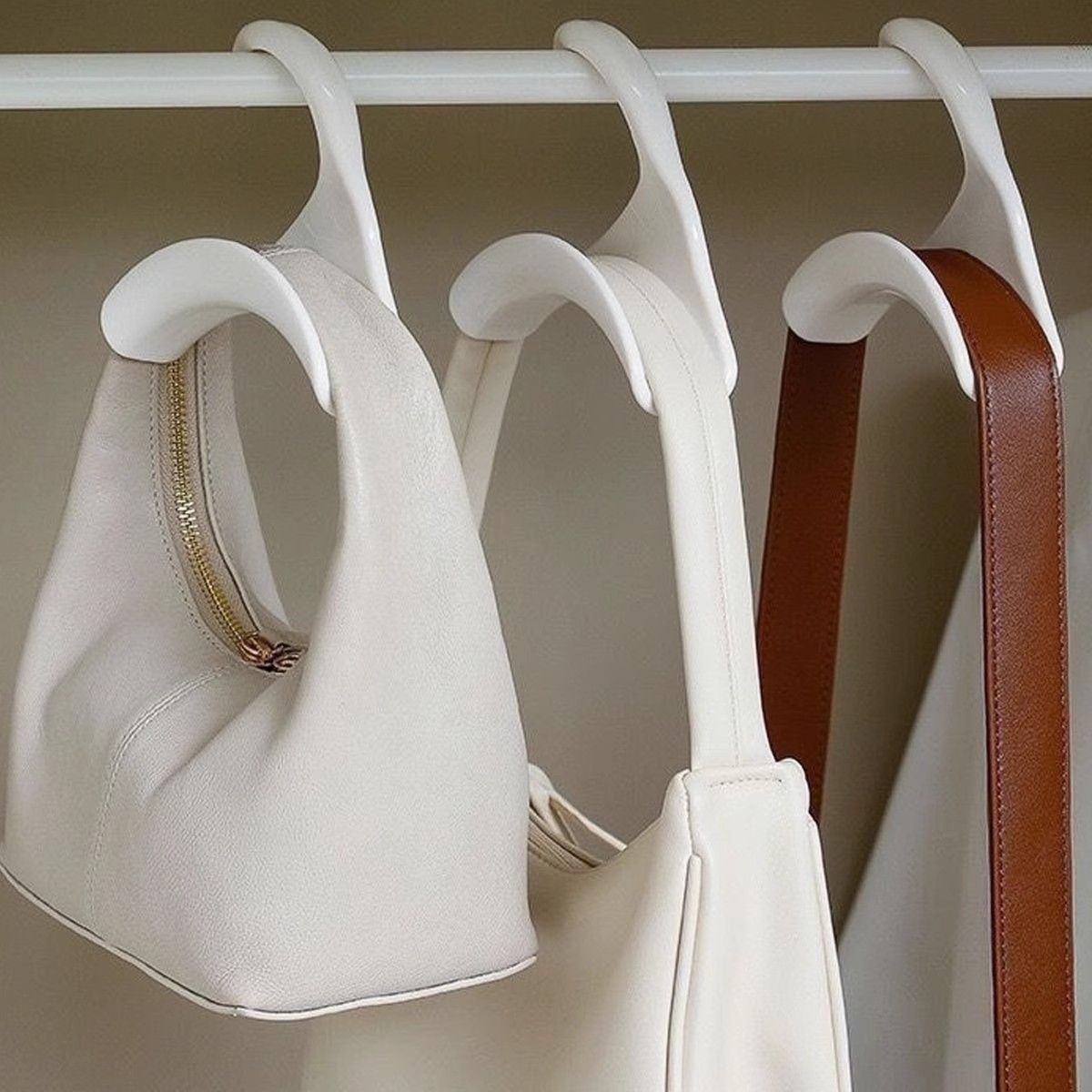 Multi-purpose Bag Hook Hanger Hook Plastics Hook Headphones Hook Headphones Hook Duckbill Cap Hook Hat Hook Scarf Hook Closet Organizer Hook Space Saving Hook Curved Shape Hook