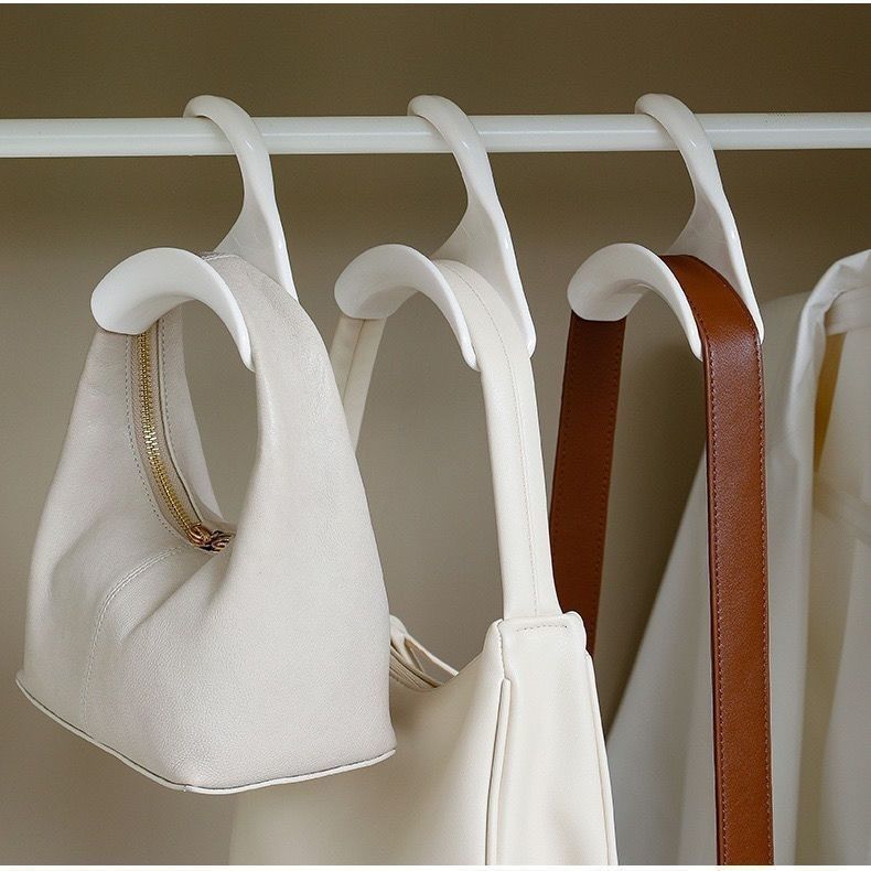 Multi-purpose Bag Hook Hanger Hook Plastics Hook Headphones Hook Headphones Hook Duckbill Cap Hook Hat Hook Scarf Hook Closet Organizer Hook Space Saving Hook Curved Shape Hook