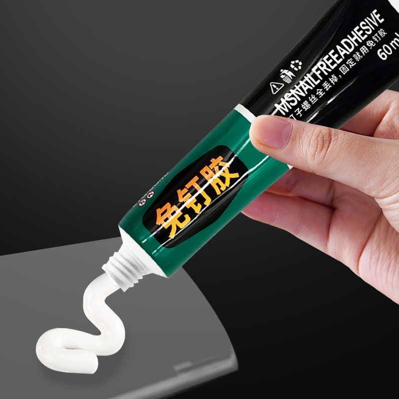 Best No Nail Glue For Heavy Items Heavy Duty Waterproof Adhesive No Drill Wall Instant Bond Adhesive Adhesive For Home Decor Bathroom Adhesive For Tiles Strong Adhesive For Home