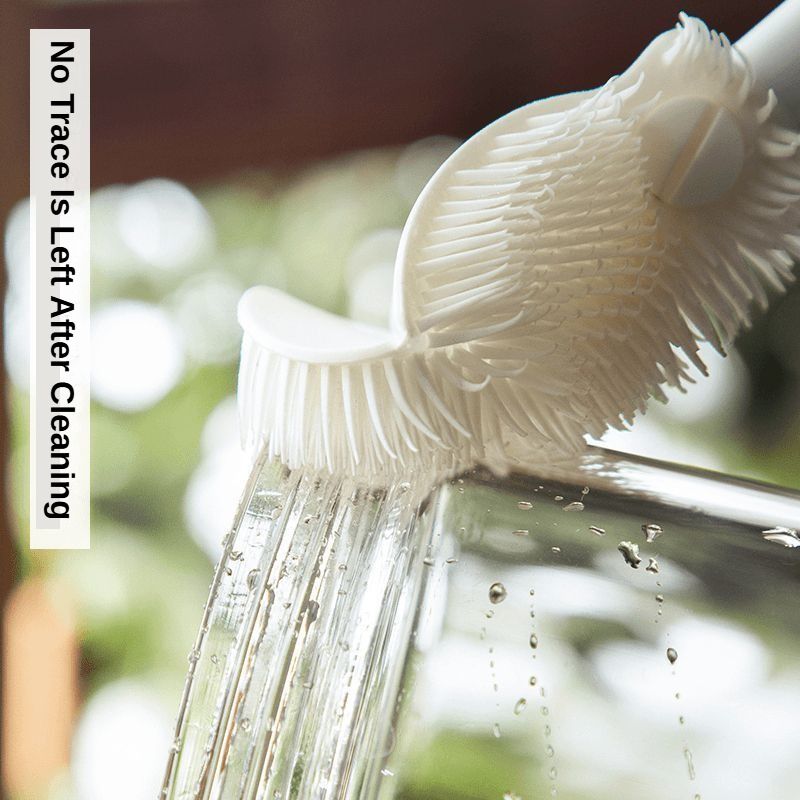 Silicone Bottle Brush Baby Bottle Cleaning Brush Long Cleaning Brush Food-grade Cup Brush Foldable Brush Anti-mold Cleaning Brush Kitchen Brush Thermos Brush Home Clean Product