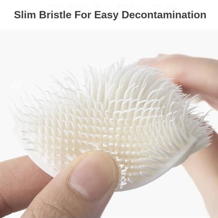 Silicone Bottle Brush Baby Bottle Cleaning Brush Long Cleaning Brush Food-grade Cup Brush Foldable Brush Anti-mold Cleaning Brush Kitchen Brush Thermos Brush Home Clean Product