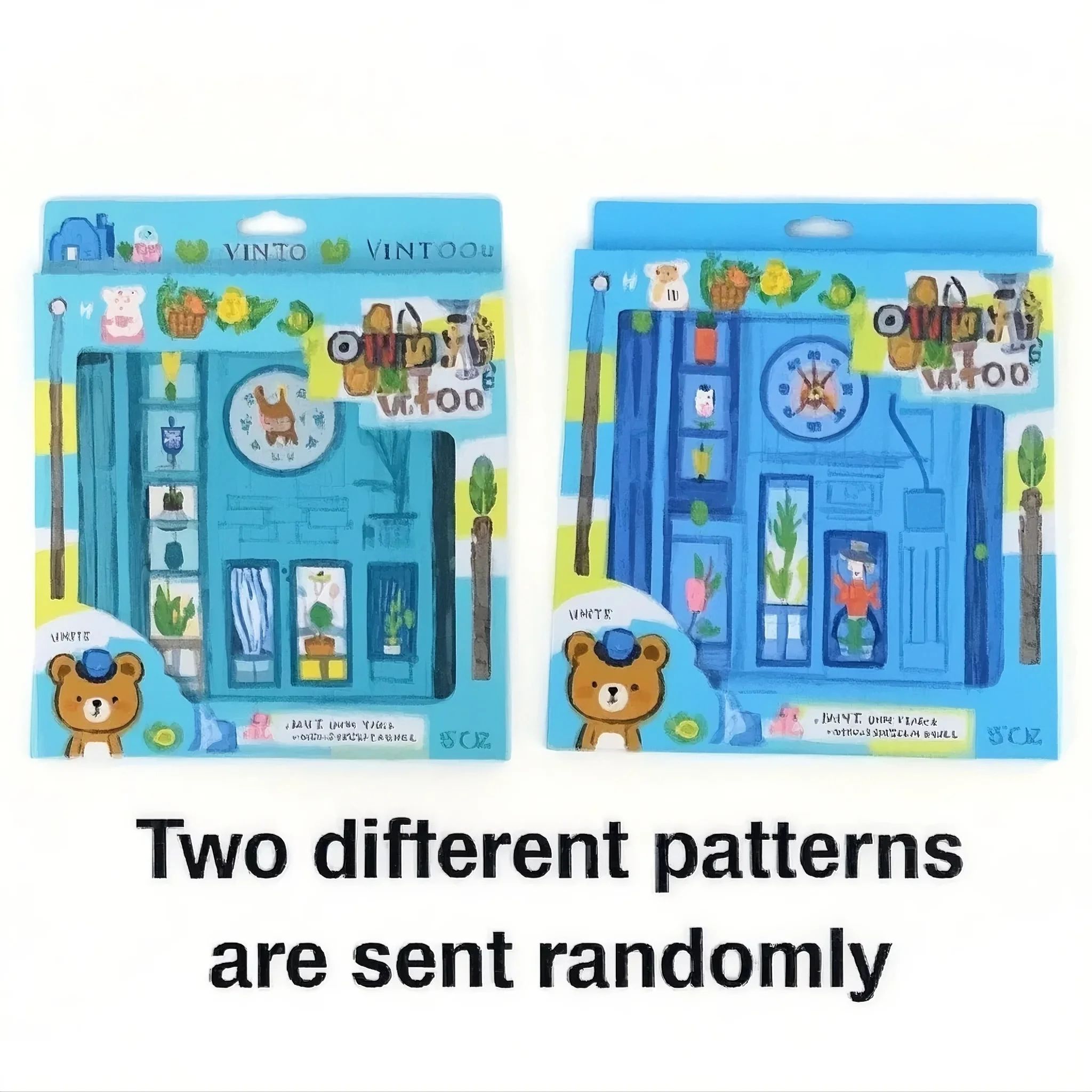10-in-1 Cartoon Kids Stationery Set Perfect School Supplies Toddlers & Primary Students Stationery Fun Learning Gift Birthday/Back to School Prize Pencils Erasers Pencil sharpener Ruler Scissors Glue