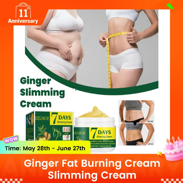 Ginger Fat Burning Cream,Slimming Cream,Anti Cellulite Cream,Full Body Slimming Weight Loss Cream Perfect for Cellulite,Tightening & Slimming，Weight Loss Belly, Firming Gel, Slimming Fat Burning Cream
