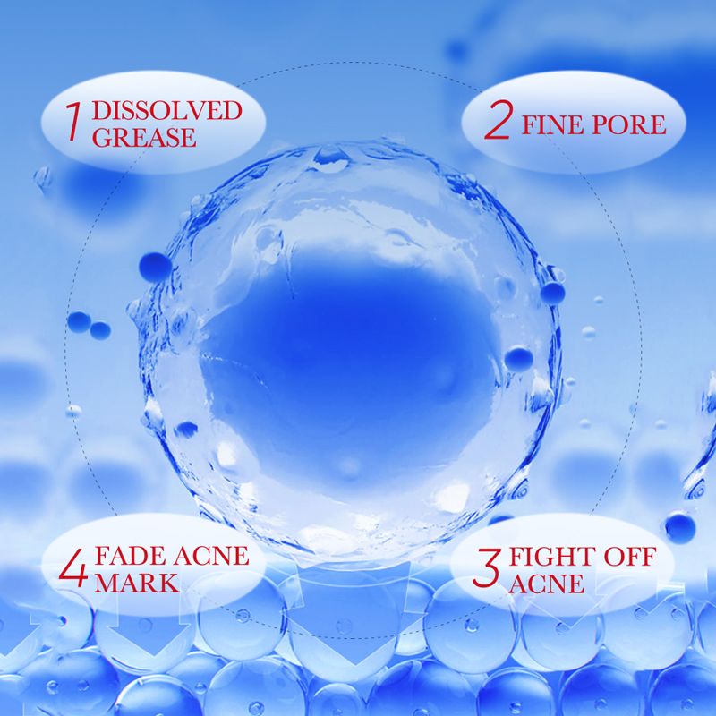BIOAOUA Skin Care Set Salicylic Acid Acne Removal Cream Treats Pimples Remove Acne Dark Spots Shrinks Pores Oil-Free Budget-Friendly Fade Acne Marks Get Rid Acne Shrink Pores Soothes Redness
