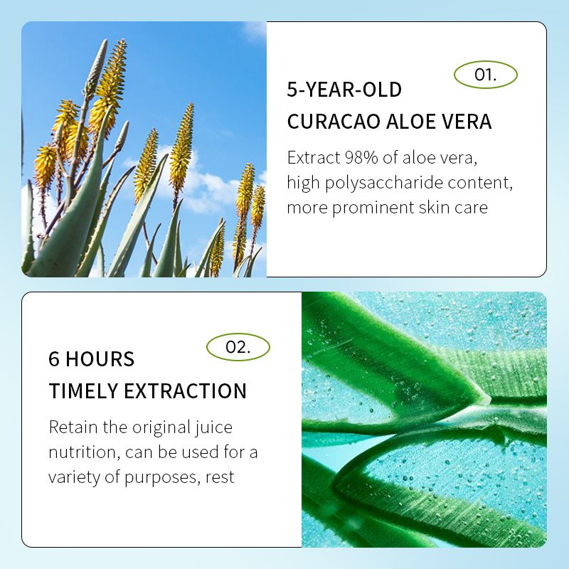 SADOER Skin Care Sst Silky Rejuvenation Exfoliator Gel Aloe Vera Pore Unclogging Gel Moisturize Acne Brighten Tone Tightens Pores Deep Cleansing Dead Skin Natural Skin Repair Makeup Residue Removal