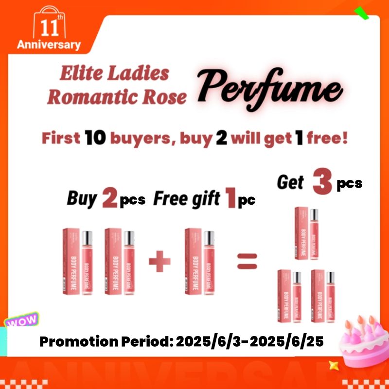 buy 2pcs free get gift 1pc free- floral elite ladies perfume women perfume deodorant rose perfume fresh cool long lasting flower fragrance romantic rose scent fragrant charm confidence