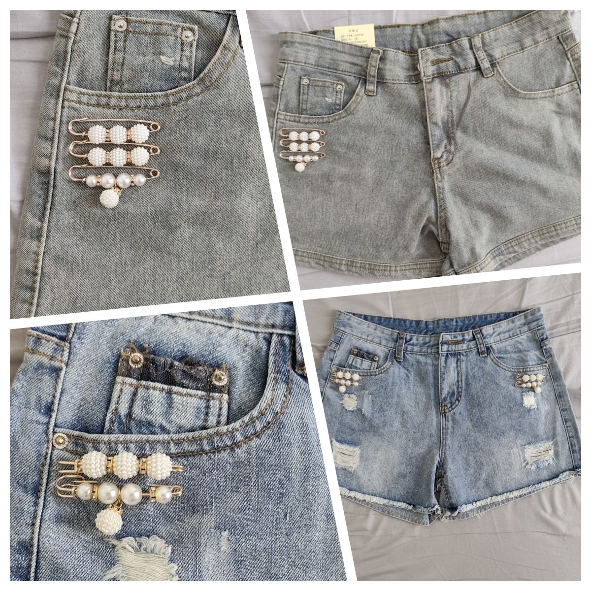 4PCS Multi-purpose Multi-function Imitating Pearl Pin Jewelry, Waist Reduction,pearl Brooch Fixed Girth,decorating Various Clothes/trousers/shirt/dress/sweater/shawl/pant /scarves/jackets/hats/handbag