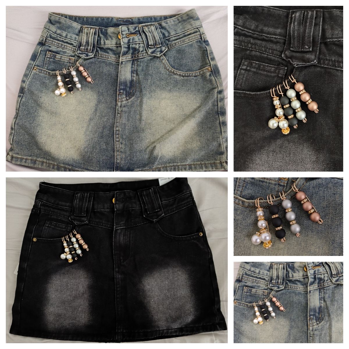4PCS Multi-purpose Multi-function Imitating Pearl Pin Jewelry, Waist Reduction,pearl Brooch Fixed Girth,decorating Various Clothes/trousers/shirt/dress/sweater/shawl/pant /scarves/jackets/hats/handbag