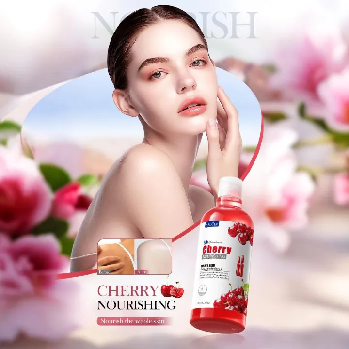 500ml Natural Plants Serum Sadoer Skin Care - Moisturize Hydrating Brightening Whitening Acne Treatment Firming Anti-wrinkle Nourish Anti-dark Repair Skin Salicylic Acid Niacinamide