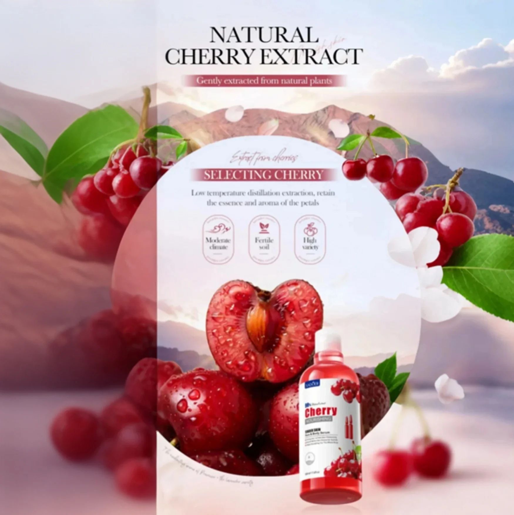 6PCS/ Free Get Gift 5pcs-Natural Plants Serum Sadoer Skin Care - Moisturize Hydrating Brightening Whitening Acne Treatment Firming Anti-wrinkle Nourish Anti-dark Repair Skin Salicylic Acid Niacinamide