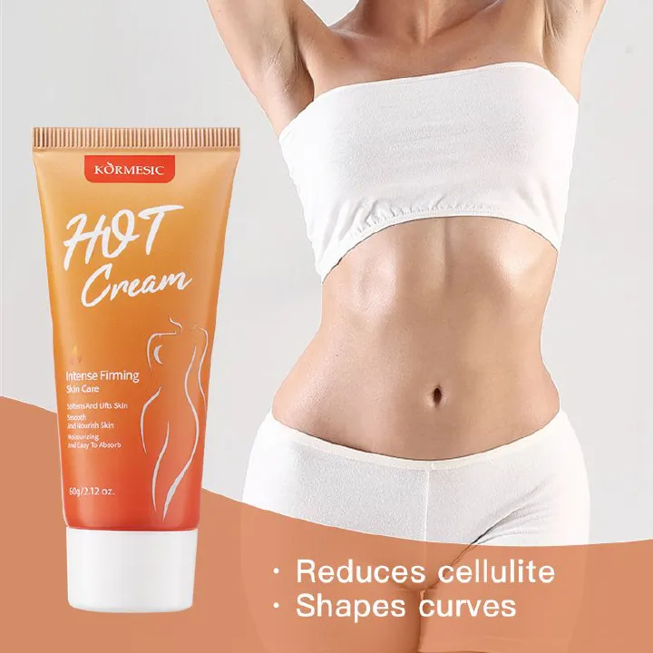 Slimming Hot Cream Lose Weight Management Fat Burning Body Shaping Thigh & Belly Fat Fast Acting Weight Loss Cellulite Treatment Natural Extract Firming Cream