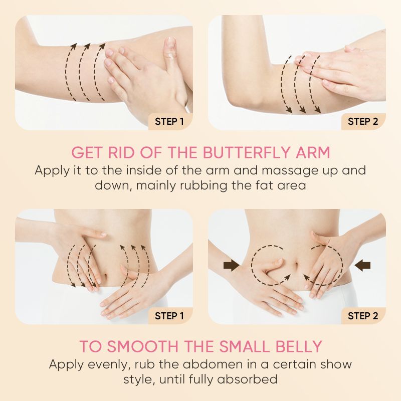 SADOER Slimming Cream Lose Weight Slim Cream Management Fat Burning Body Shaping Thigh & Belly Fat Fast Acting Weight Loss Cellulite Treatment Natural Extract Firming Cream