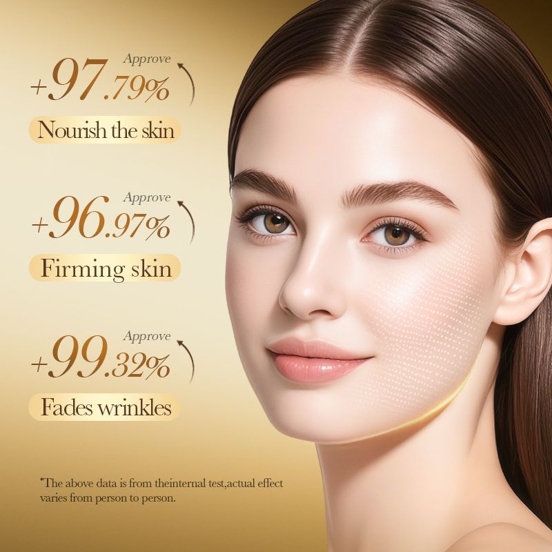 SADOER Anti-Wrinkle Face Cream Yeast Collagen Wrinkle-reducing egg shell veil cream Vitamin E Skincare Set Deep Hydration Mature Aging Skin Care Kit Reduce Fine Lines Firms Face Formulated Dry Climate