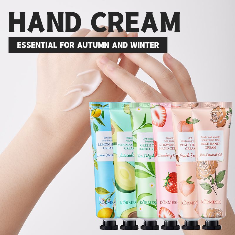 KORMESIC Natural Hand Cream Moisturizing Whitening Hand Lotion Hand Moisturizer Hand Care Dry Hands Cream Cracked Hands Treatment Skin Repair Anti-Aging Non-Greasy Fast Absorbing For Soft Hands