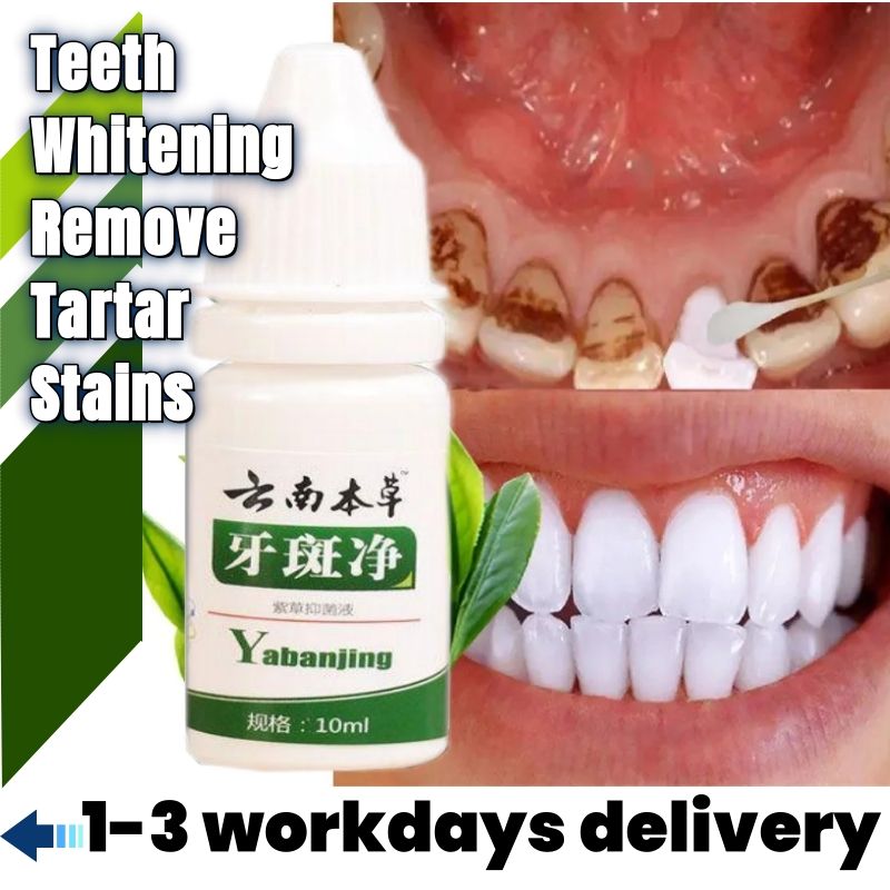 Quick and easy👍10ml Teeth Whitening Teeth Cleaning Mousse Mouthwash Toothpaste Remove Tartar Oral Health Stain Removal Freshen Breath Remove Plaque Stains Oral Odor Bright and tartar remover