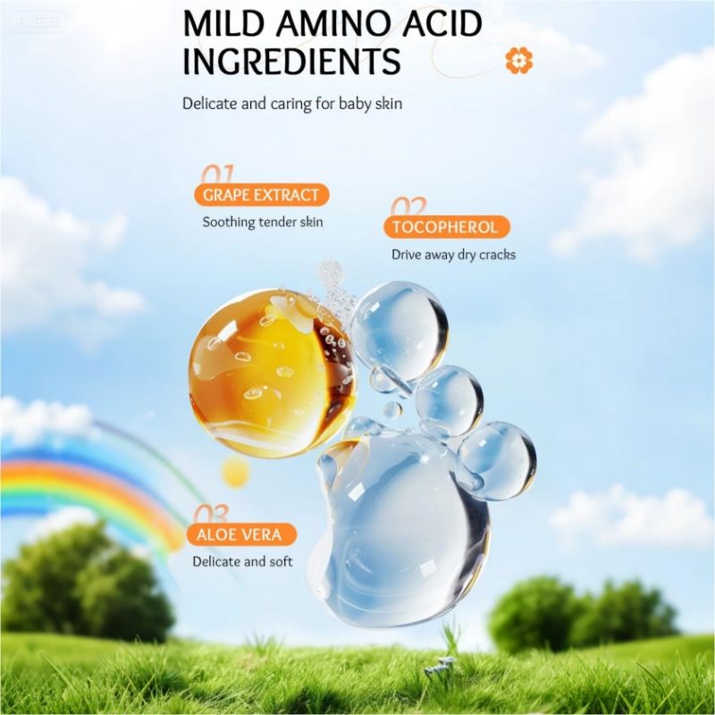 Calendula Baby Cream Sadoer Skin Care Set Sooth Tender Skin Child Skincare Child Cream Face Cream Vitamin E Moisturise Anti-crack Body Cream Prevent Redness Cracking Sooth Care Delicate Soft Smooth