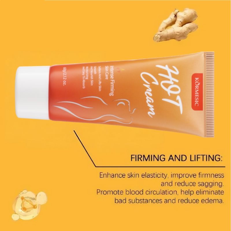 Slimming Hot Cream Lose Weight Management Fat Burning Body Shaping Thigh & Belly Fat Fast Acting Weight Loss Cellulite Treatment Natural Extract Firming Cream