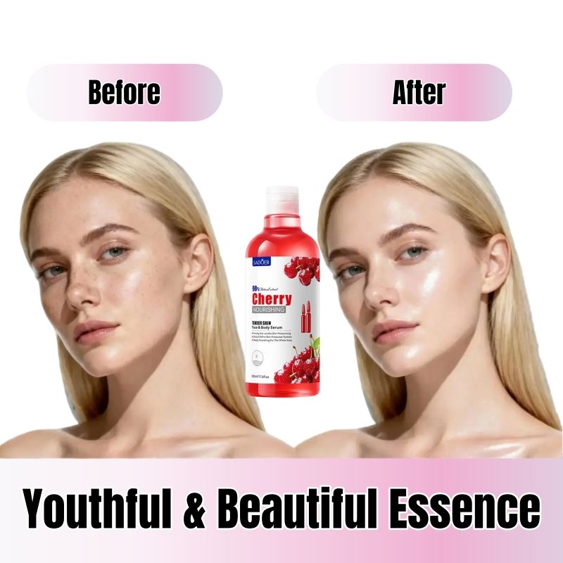 500ml Natural Plants Serum Sadoer Skin Care - Moisturize Hydrating Brightening Whitening Acne Treatment Firming Anti-wrinkle Nourish Anti-dark Repair Skin Salicylic Acid Niacinamide