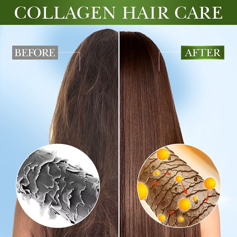 SADOER Hair Care Hair Oil Hair Mask Strong Healthy Smooth Hair Well-oiled Thick With No Breakage Never Gets Tangled Easy To Comb No Split Ends Or Dryness