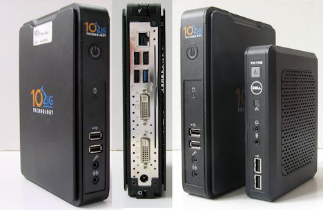 10zig CPU System Unit Intel Celeron Processor, 2GB RAM, 128GB SSD Desktop PC for Office & Home Use with FREE Keyboard and Mouse Bundle Included Ready to Use