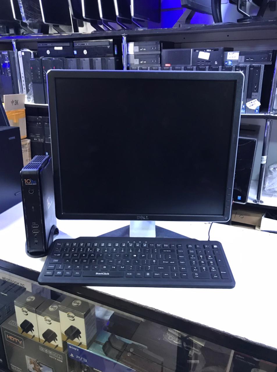 10Zig Complete Computer Set with 17 Inch Monitor, Intel Celeron System Unit, 2GB RAM, 128GB SSD Desktop PC plus Keyboard, Mouse and All Cables Included