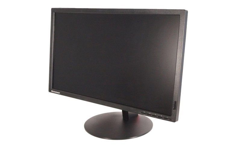 Lenovo 24 Inch Desktop Monitor Standard Screen, Clear Display for Office Work Home Use and Everyday Computer Tasks