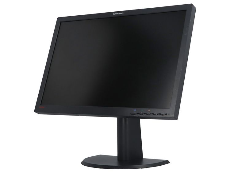 Lenovo 24 Inch Standard Desktop Monitor for Office and Business Use, Reliable Display Screen for Daily Computing and Workstations