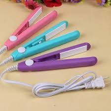 Professional Hair Straighteners Flat Iron Specially Designed for Teen MultiColor Mini Hair Straightener Mini Hair Straightener Ceramic Plates Fast Heat up Hair Straightener