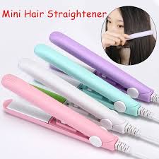 Professional Hair Straighteners Flat Iron Specially Designed for Teen MultiColor Mini Hair Straightener Mini Hair Straightener Ceramic Plates Fast Heat up Hair Straightener