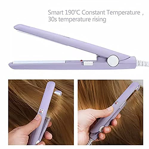 Professional Hair Straighteners Flat Iron Specially Designed for Teen MultiColor Mini Hair Straightener Mini Hair Straightener Ceramic Plates Fast Heat up Hair Straightener