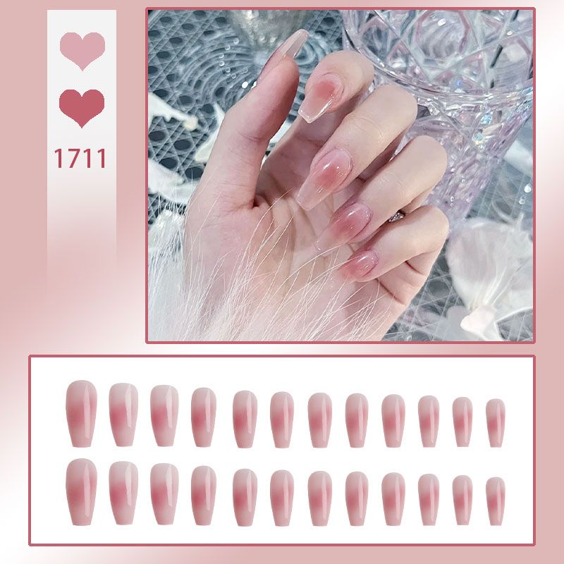 24 PCS Mechanical Wearable Nail Kit - High-Quality Fake Nails with Liquid Glue, Quick Application, Durable, Stylish Design, Perfect for Any Occasion, Salon Alternative, Fits All Nail Sizes