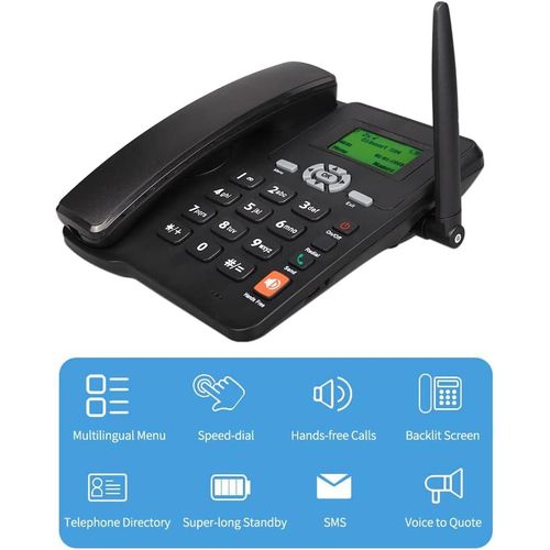 GSM FWP 6588 -GSM Fixed DESKPHONE Dual Sim Phone