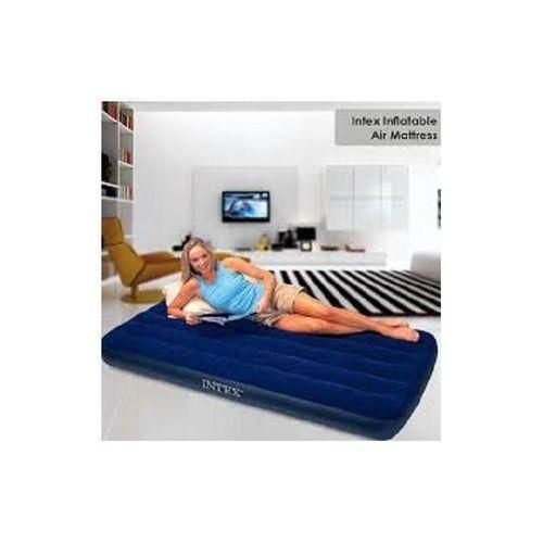 4 x 6 Intex Portable Inflatable Air Bed/ Air Mattress/ Camping Mattress with free Electric pump. (137cm x 191cm x 25cm)