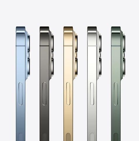 Grade A, Like New, Unlocked Apple iPhone 13 Pro 256GB with Original Screen, Single Physical SIM Slot, 36MP + 12MP Camera, Free Charger Cable, Screen Protector, SIM Slot Pin & Phone Case