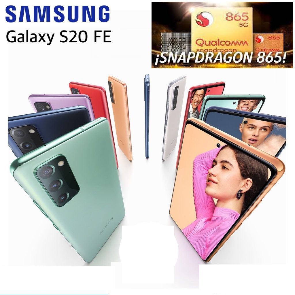 Refurbished Samsung Galaxy S20 FE Mobile Phone; 128GB +6GB , With Original Screen, G780F/DS 6.5", Octa Core IP68, 4500mAh -DUAL SIM ,UNLOCKED, Free SIM ejector pin
