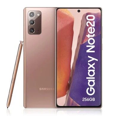Samsung Galaxy Note 20 (256GB, 8GB), Dual SIM, with original screen, 6.7" AMOLED,4300 mAh,  Fully Unlocked, Excellent Condition, Like New ,Plus free Sim Ejector Pin, Fast Charging Cable + Plug