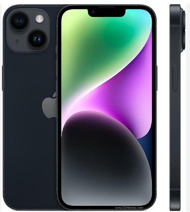 Refurbished Apple iPhone 14 256GB | Grader A, Dual Sim (Nano + Nano) Unlocked | Free phone Case, Screen Protector, Fast Charging Cable , Plug,  Free Sim Slot Pin