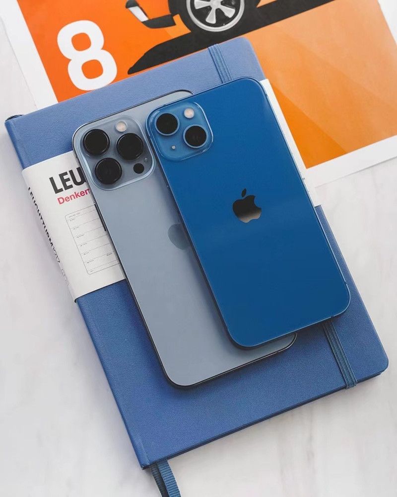 Refurbished Apple iPhone 13 Pro 256GB | Single Sim (Nano + Nano) Unlocked, Original Screen | Free Case, Screen Protector, Fast Charging, Cable Plug | Grade A, Free Sim Slot Pin