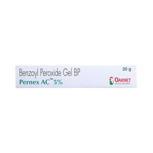 Oaknet Pernex AC 5% Benzoyl Peroxide Acne Treatment Gel 20g