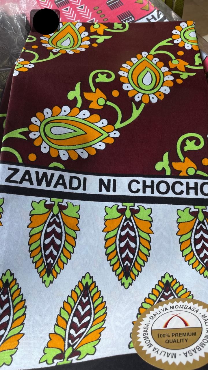 RANDOM COLOURS (SPECIAL OFFER IN MOMBASA) Fashion 1PC Double sided Beautiful Floral Swahili Leso African Khanga