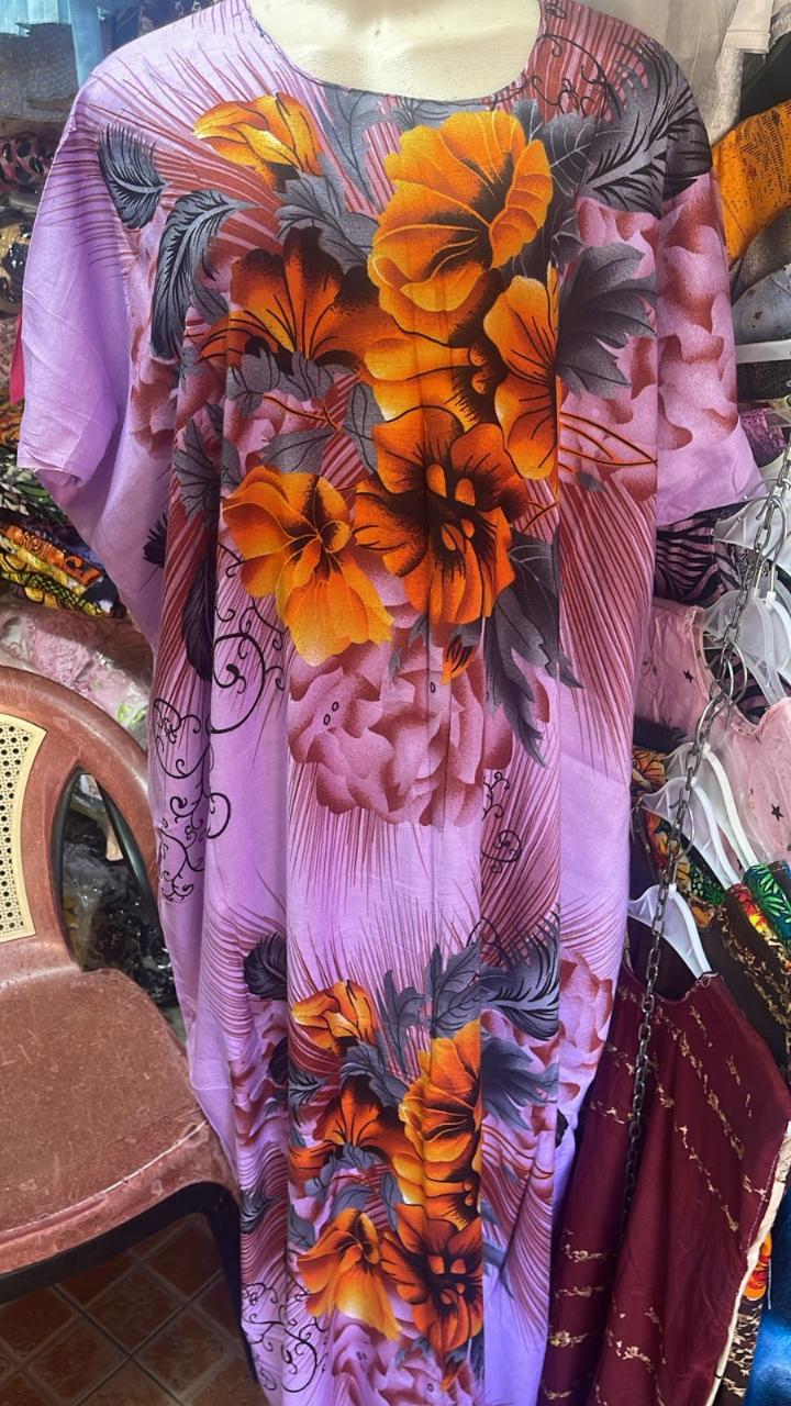 Random colours (SPECIAL OFFER IN MOMBASA FASHION, Cotton Free size Maxi Dera dress for ladies LONG sizes