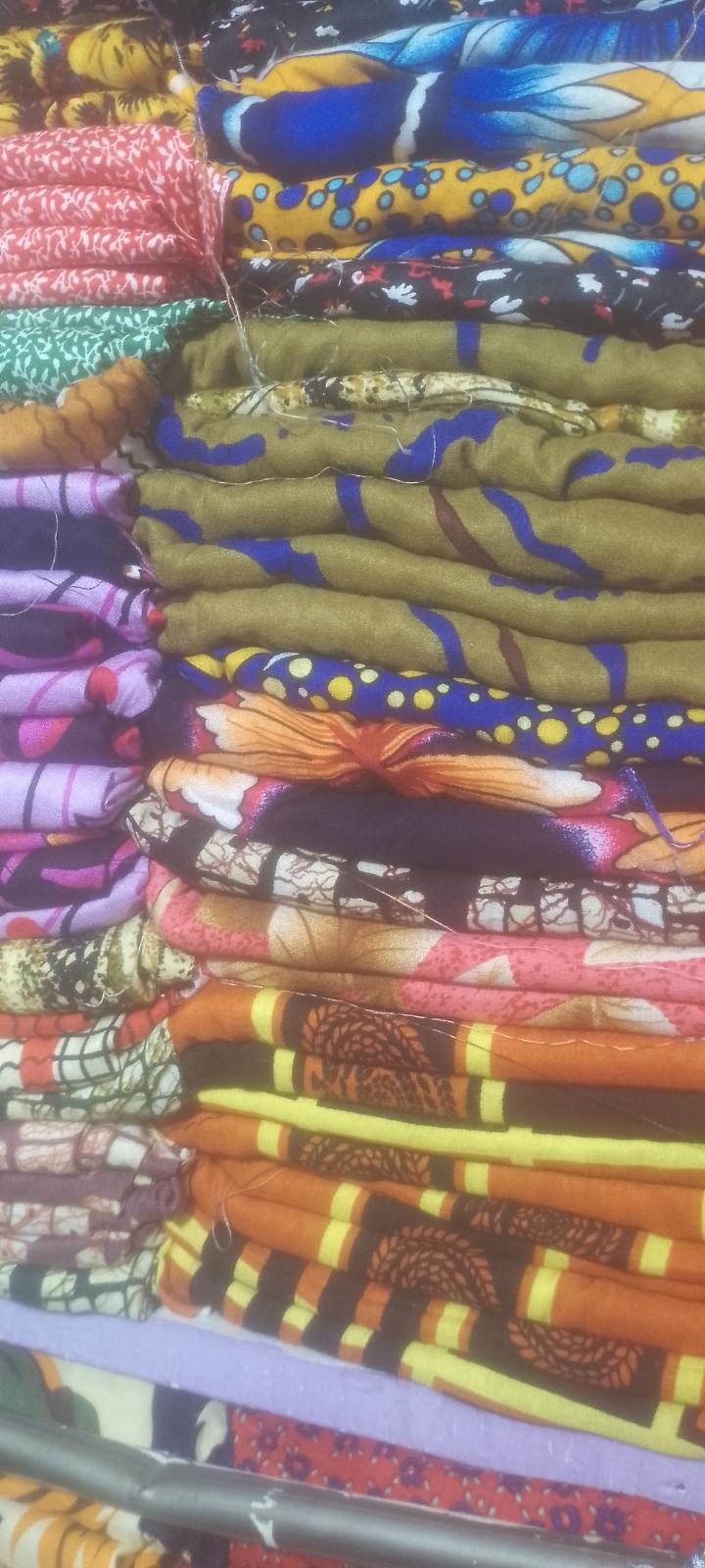 Random multi coloured Fashion cotton Free size Maxi Dera for ladies SHORT/LONG