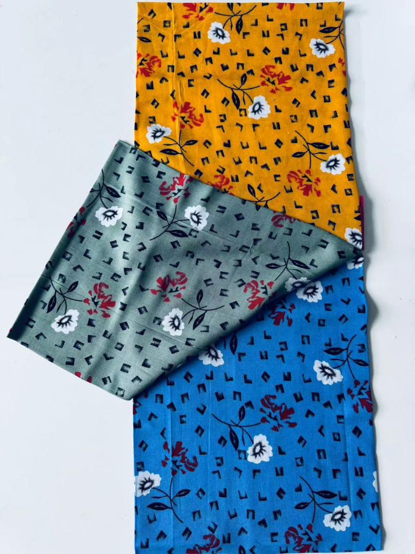 Random multi coloured Fashion cotton Free size Maxi Dera for ladies SHORT/LONG