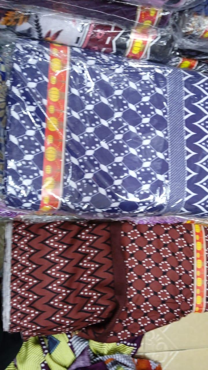 Random multi coloured Fashion cotton Free size Maxi Dera for ladies SHORT/LONG