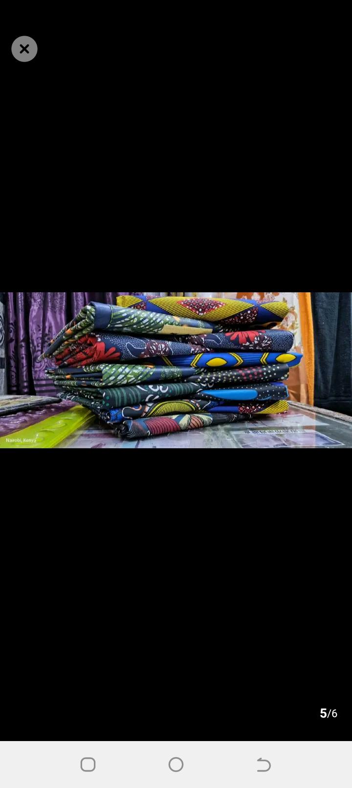African fabric Swahili kitenge 3.5M