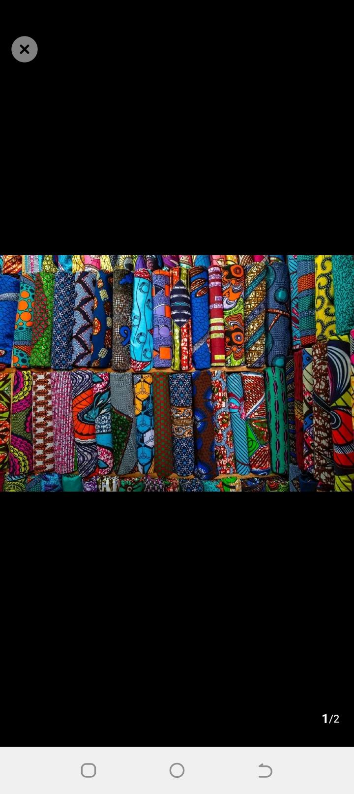 African fabric Swahili kitenge 3.5M